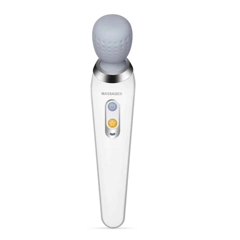 Portable Rechargeable Handheld Vibrating Female Perfect Full Body Massager Hammer with Heat Batteries Pain Relieve