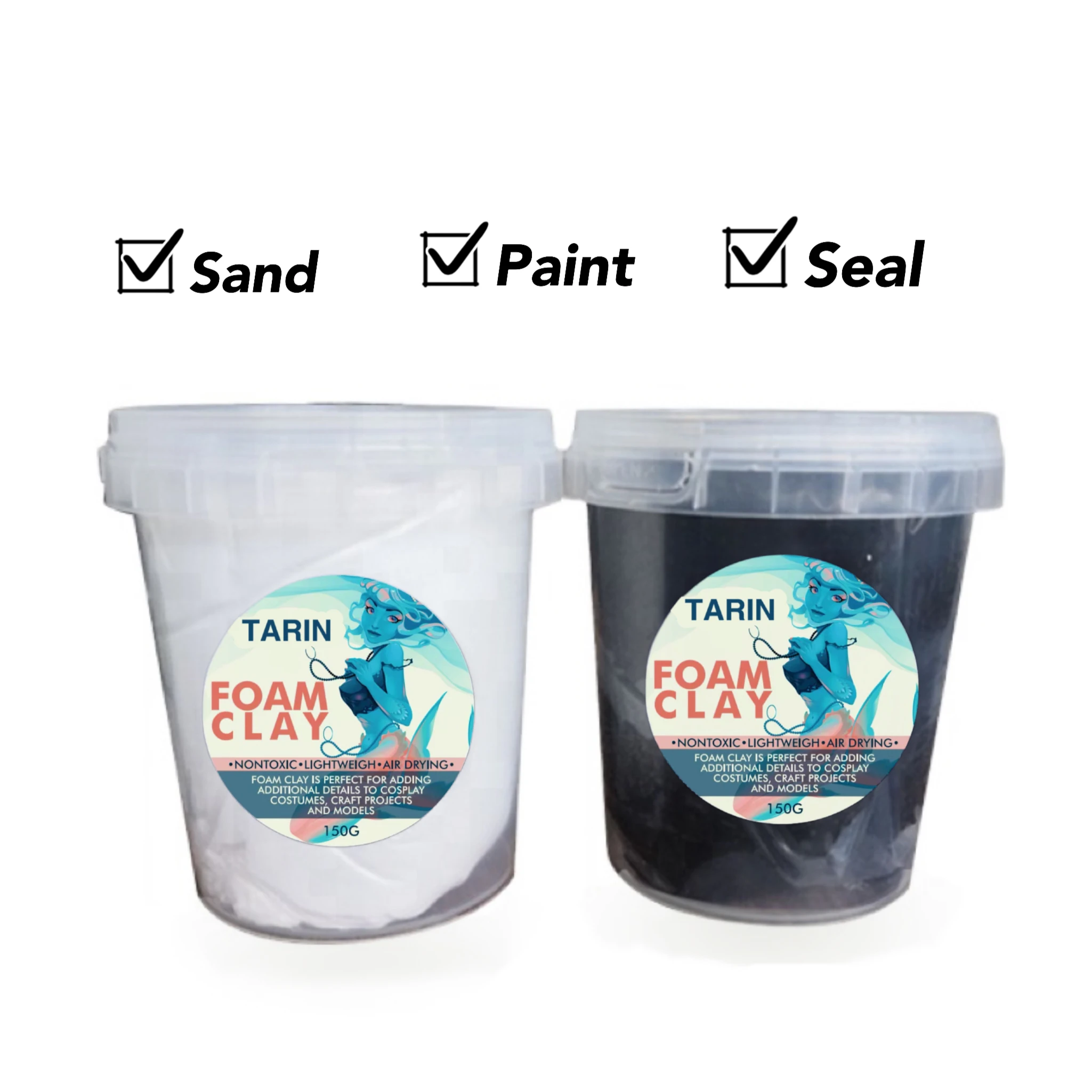 Foam Clay Air Dry Foam Modeling Clay Cosplay Soft Clay For Sculpting