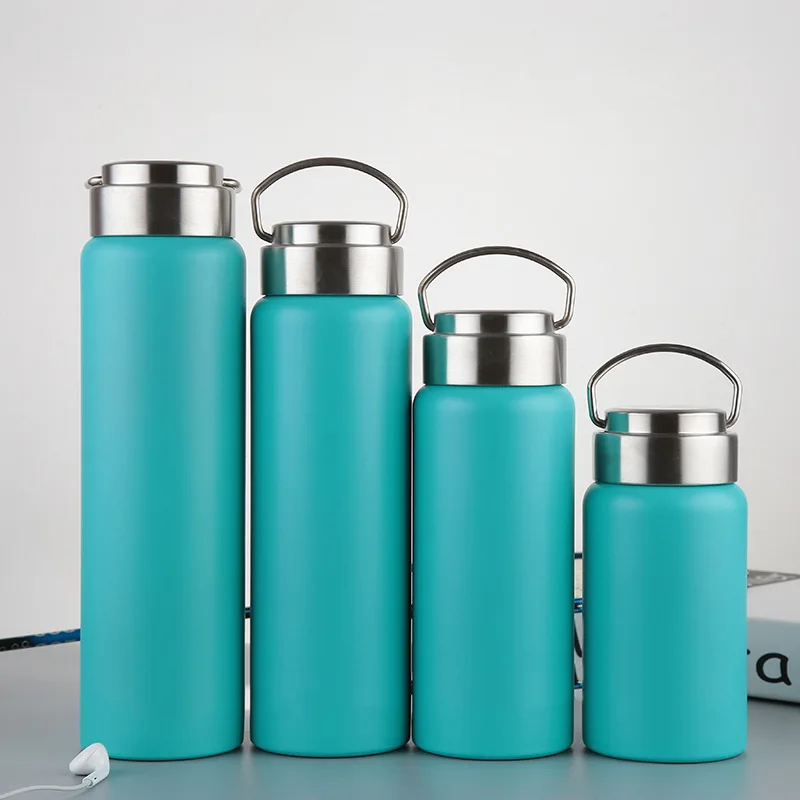 Outdoor Large Capacity Thermos Bottle Portable Vacuum Flask