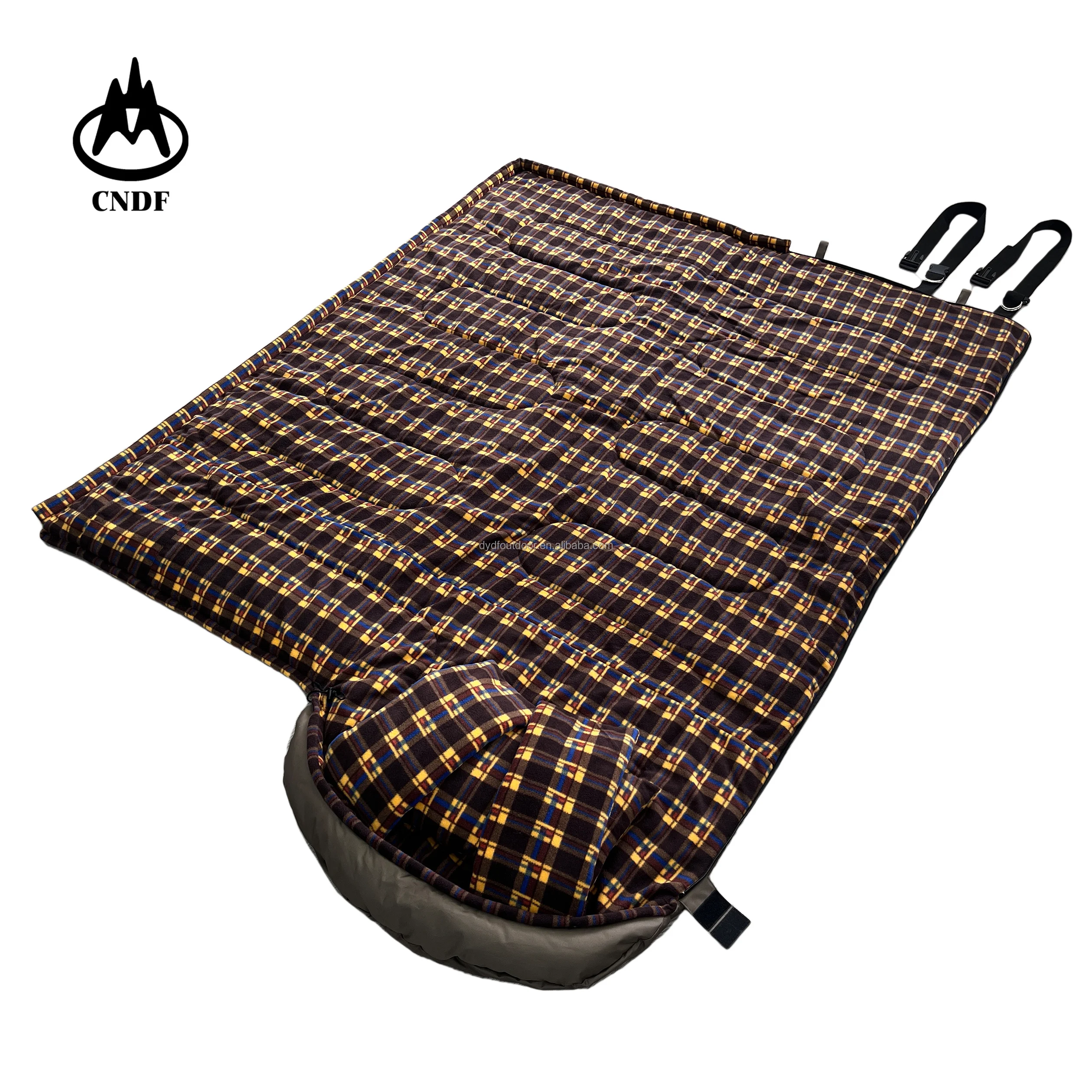 2023 New Thick Weighted Fleece Sleeping Bag Waterproof 4kg For 10