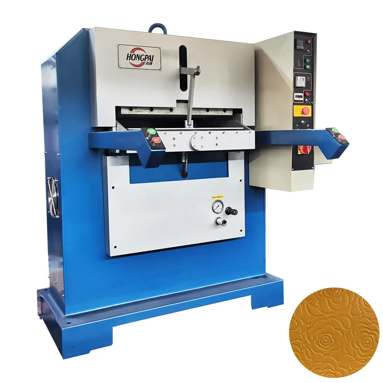 Hg-E120t Hydraulic Automatic Leather Embossing Machine - China