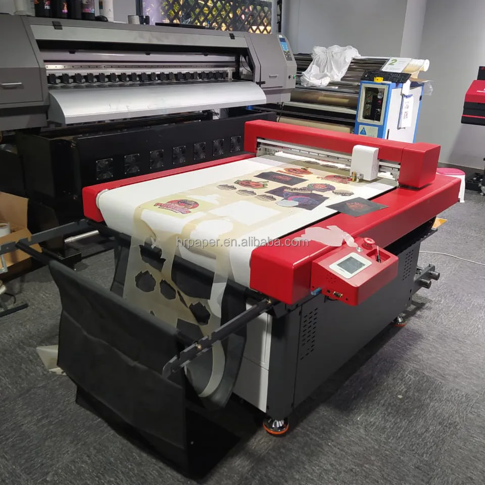 Industrial Digital Flatbed Automatic DTF Cutter Machine Plotter for Film Sticker and Paper Cutting