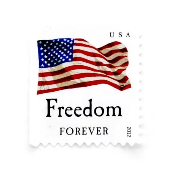 2012 first-class forever stamp-flag and equality