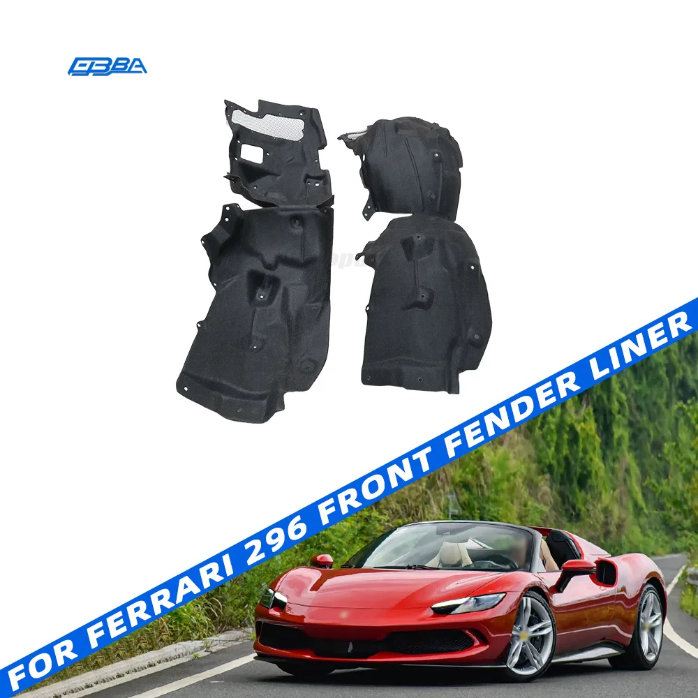 Bilkomponenter, framre färdskälkläder, originalutrustning (OE) 980588 980592 för Ferrari 296, modellår 2020–2026