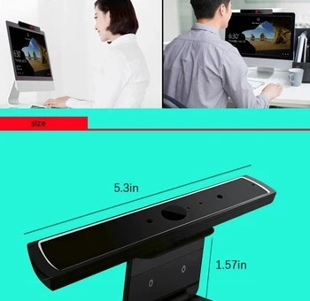 1080P Windows Hello IR Webcam With Face Recognition Built in Microphone for Laptop Desktop