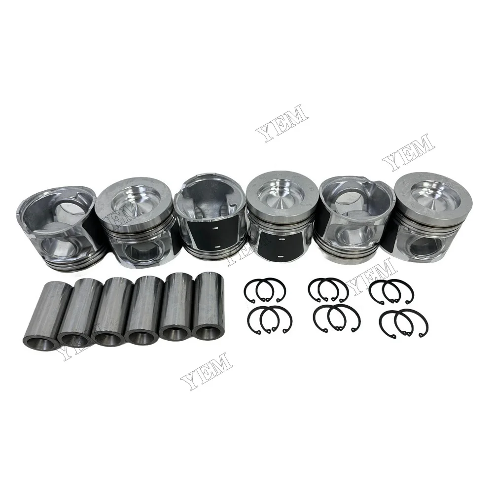 For Volvo D6E Piston Kits Industrial Machinery Engine Parts 3
