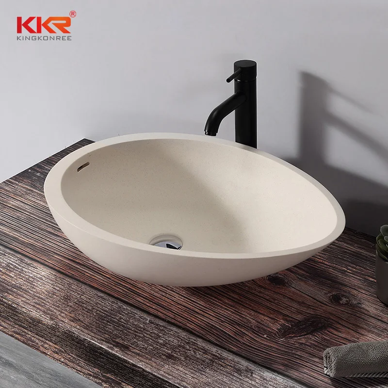 Apartment Modern Design Sanitary Ware Counter Top Wash Basin Sink Rv Bathroom Sink