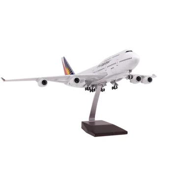 47cm 1/160 Scale Resin B747 Philippines Airline 747 Plane Aircraft Model with landing gear