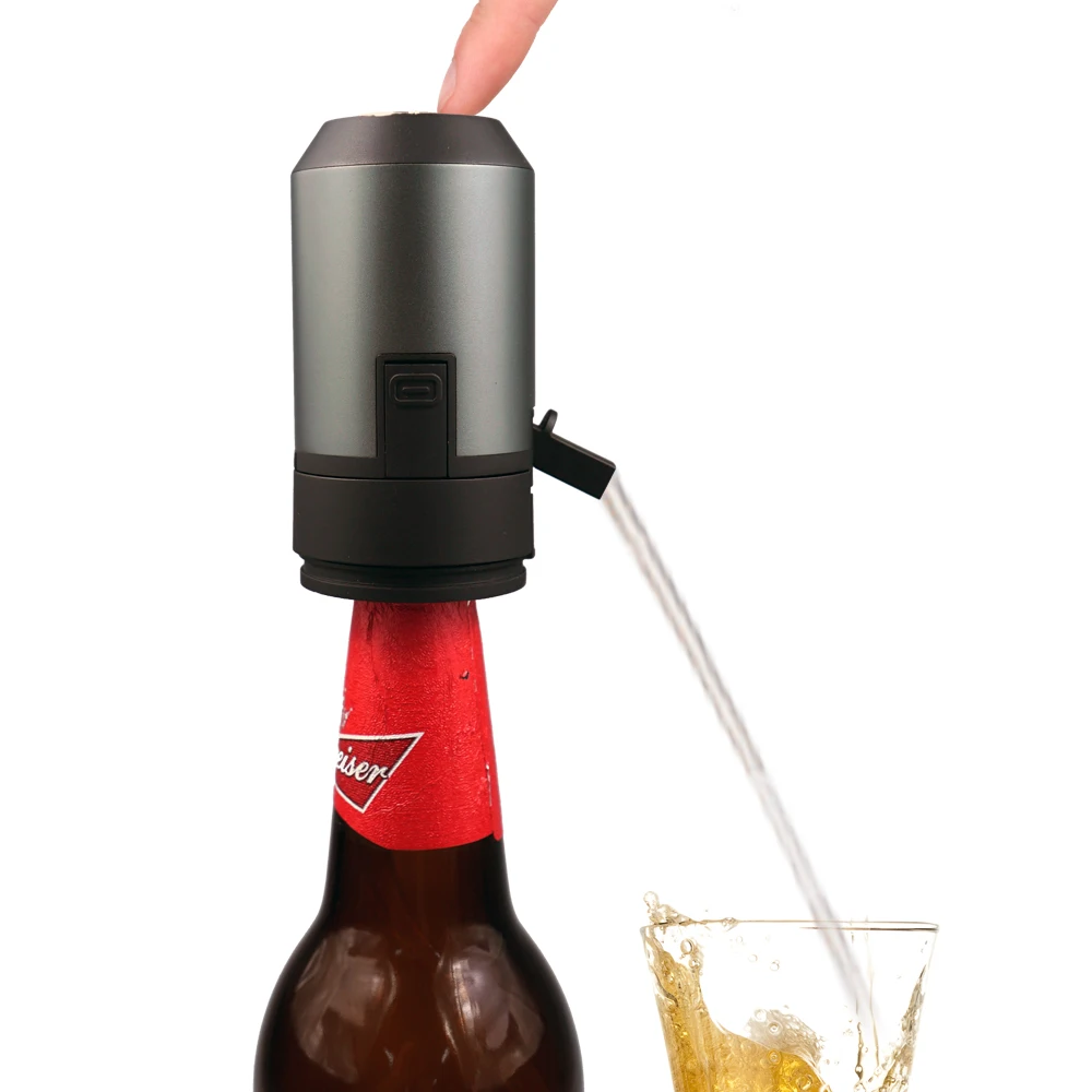 Beer Foamer, Portable Handy Beer Frother Airlock Bubbler, Micro