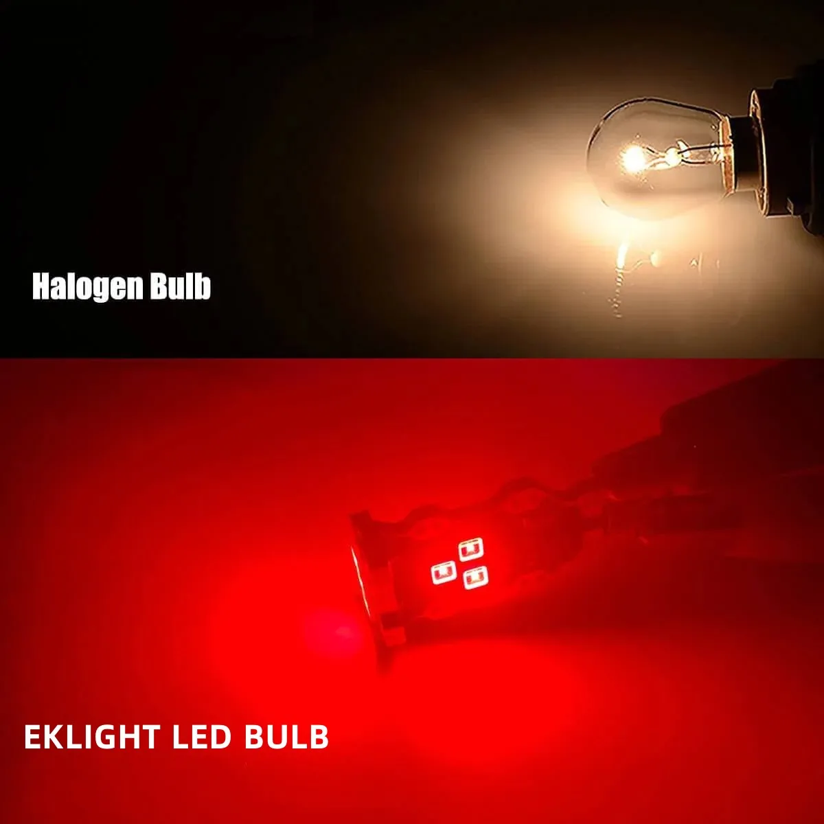 10x RED T15 15W 921 LARGE HEAD CAPLESS HIGH LEVEL BRAKE LIGHT