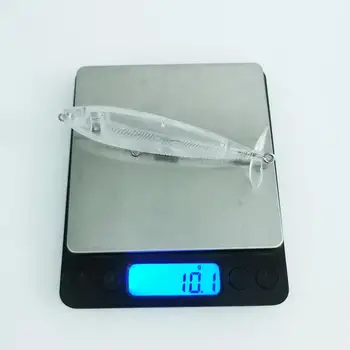 CHEERY 10cm 10g Double Leaf Tractor Pencil Lure for Salmon & Marlin Midwater/Topwater ABS Transparent Body No Hooks – Popper – view 5