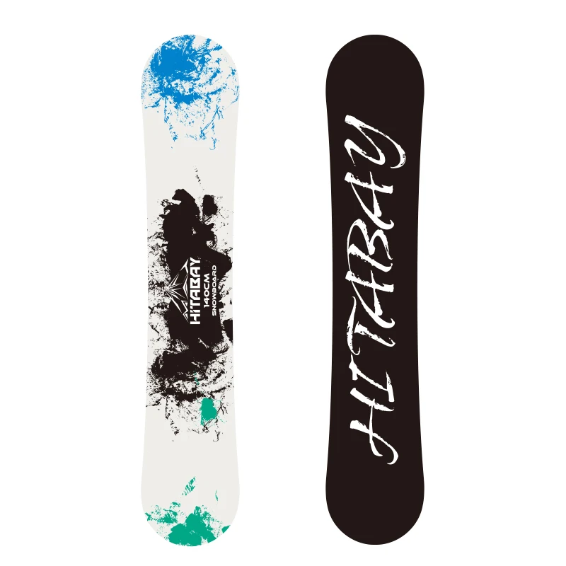 Bluebay Skiing Black Snowboard Double Camber Snowboard Ski Carving