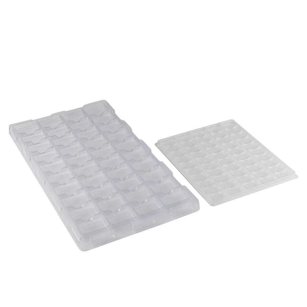 Optical Module Vacuum Formed Clear Blister Plastic Tray
