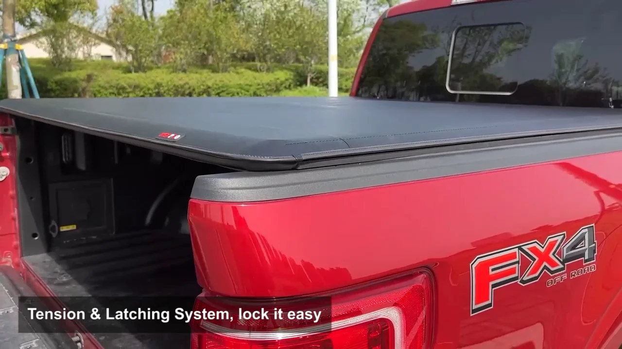 Kscauto Sr Series Soft Roll Up Truck Bed Tonneau Cover For Dodge Ram ...