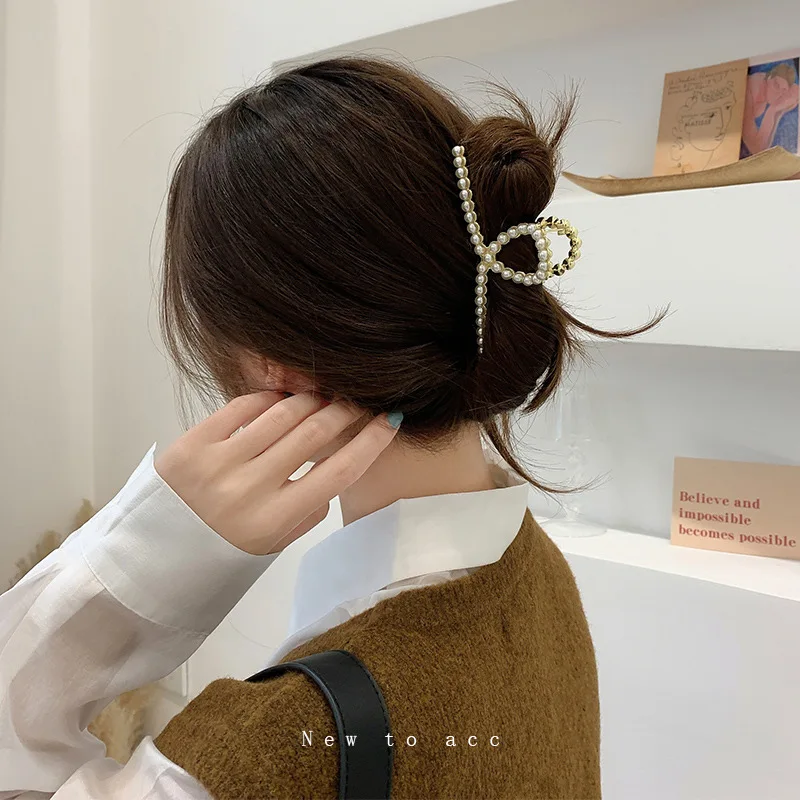 Wholesale Lots Hair Clip Claw Korean Ins Style Big Decorative Clips For  Women Popular Fancy Classy For Girls Hair Accessories - Buy Hair Accessories ,Hair Accessories Girls,Claw Clip Product on 