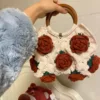 Borsa vintage rosa