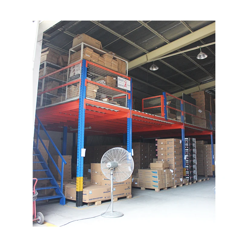 warehouse mezzanine rack storage platform galvanized steel floor Heavy Duty Shelving Rack Mezzanine Floor