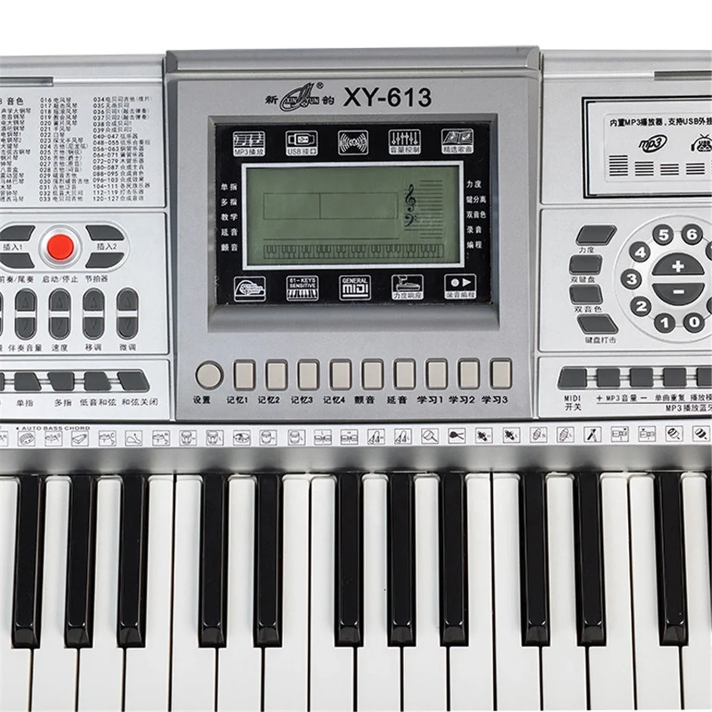 Popular 61-Key Interactive Electric Piano Keyboard for Kids