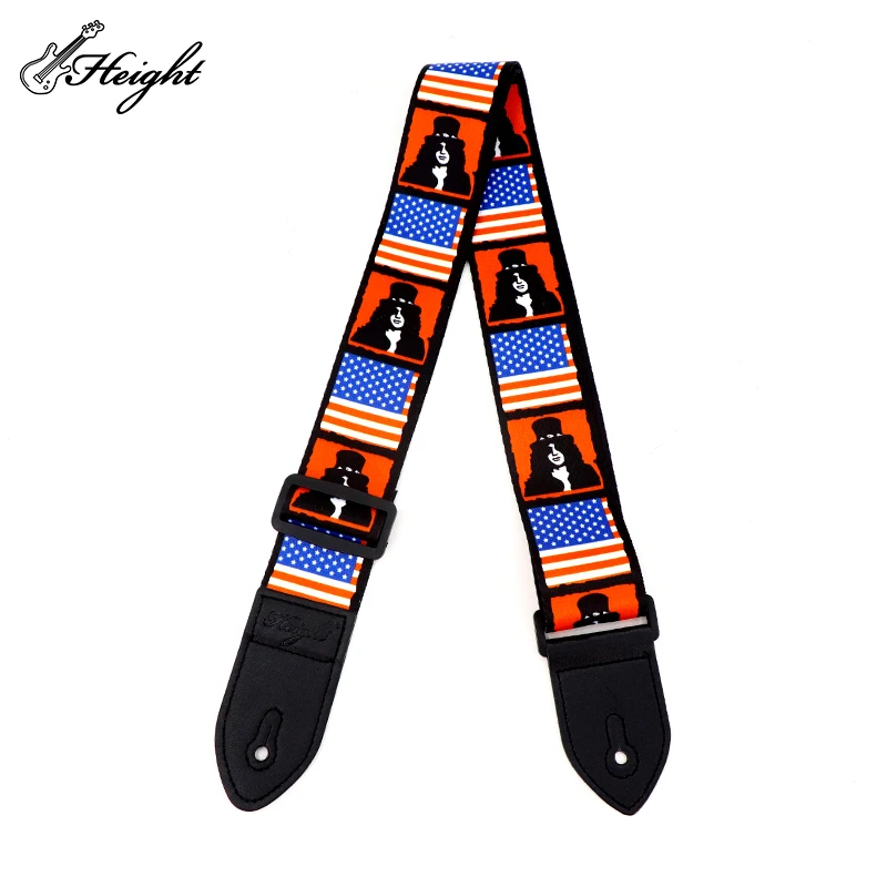 Black Pu Leather Guitar Strap For Guitar Ukulele Electric Guitar Buy