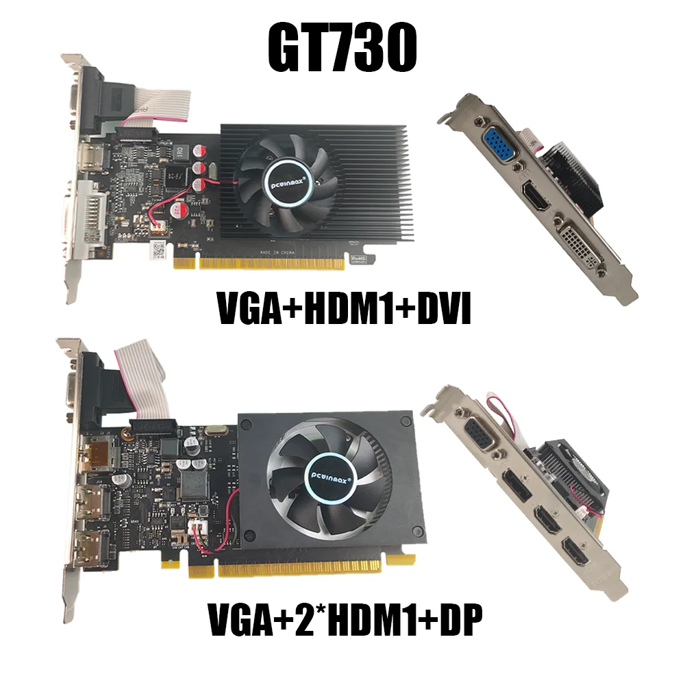 Placa De Vídeo BRX NVIDIA Geforce GT 730, 4GB, DDR3, 128Bit, GT 730 4GB