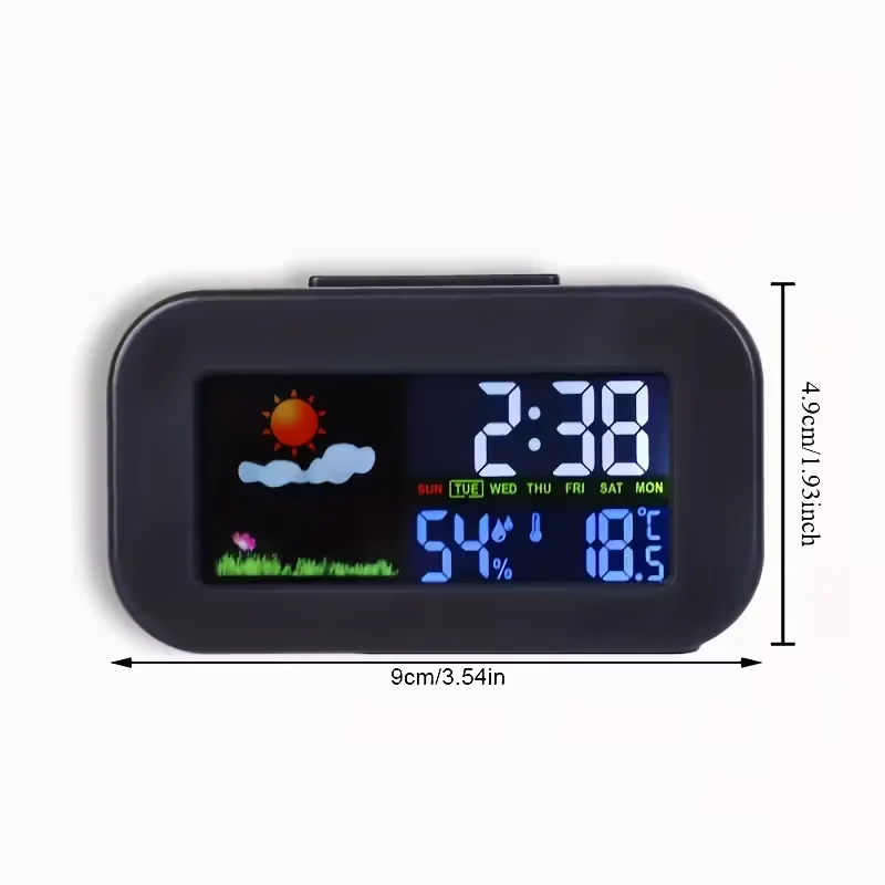Hot sale Electric High Precision Multifunction Home Digital Desktop Thermometer Hygrometer Weather Station Clock