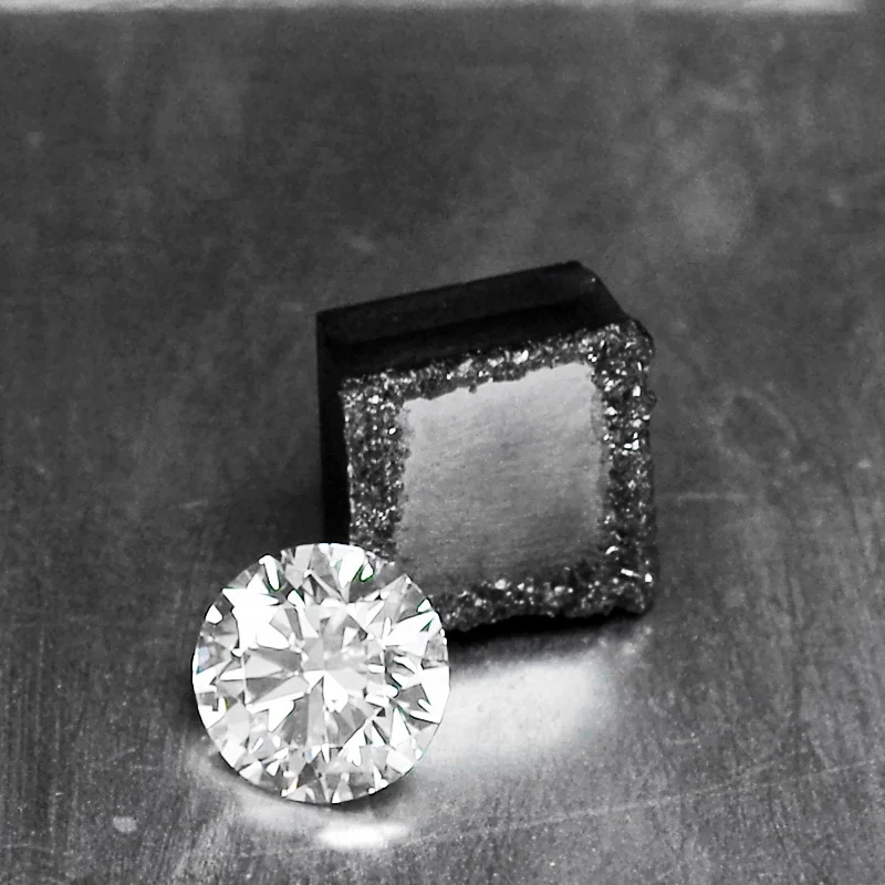 Synthetic Lab Vs G Uncut CVD Grown Rough Diamond