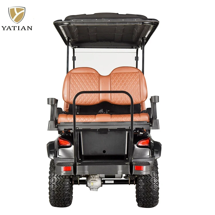 Sharefer 2+2seats 4 Seats off Road Electric Golf Cart jeep Golf Kart 4 Passengers  Golf Car 4 Seater ATV