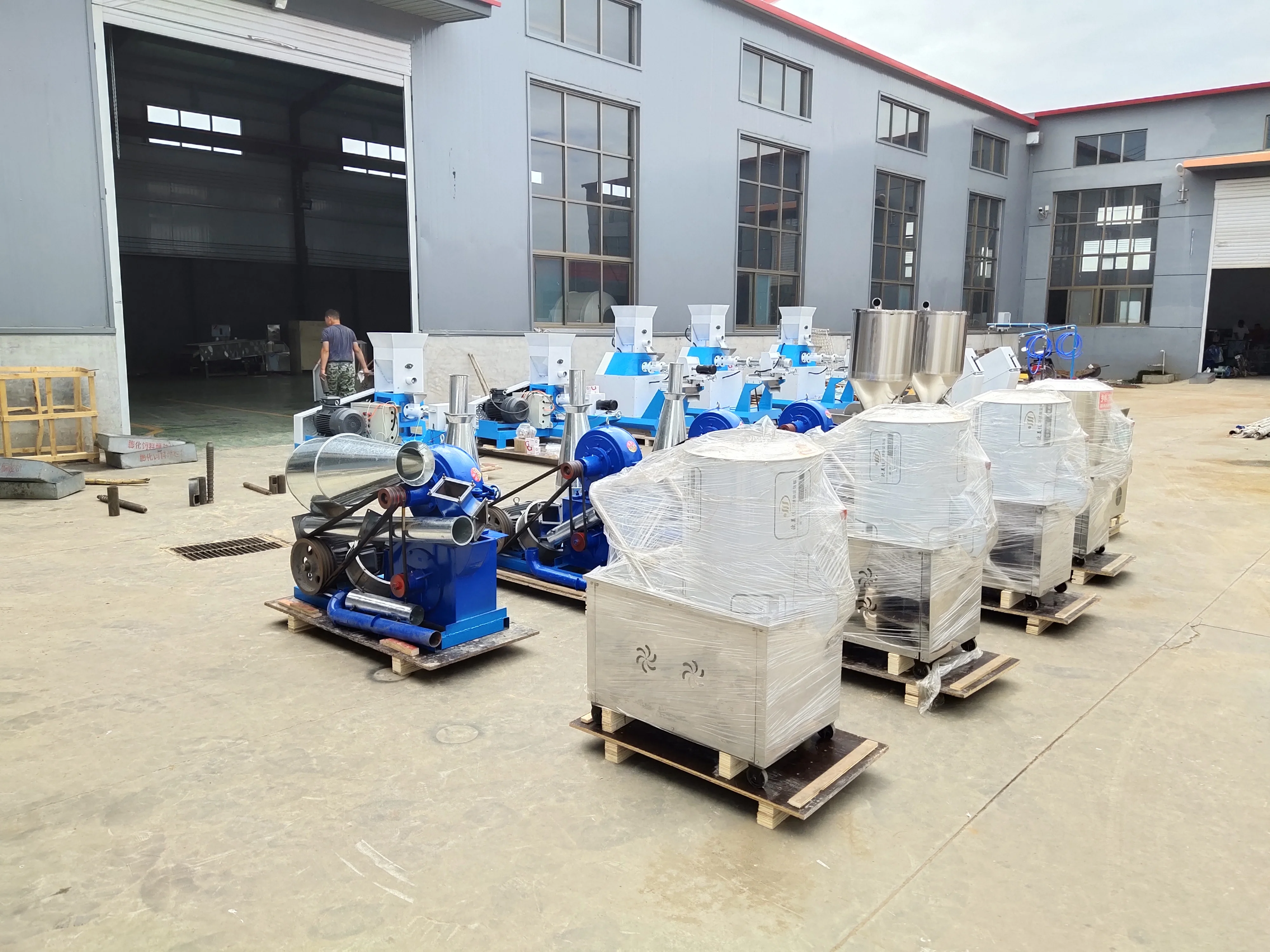 Food Factory Corn Puff Snack Food Machines Corn Extruder Grain Product Making Machines details