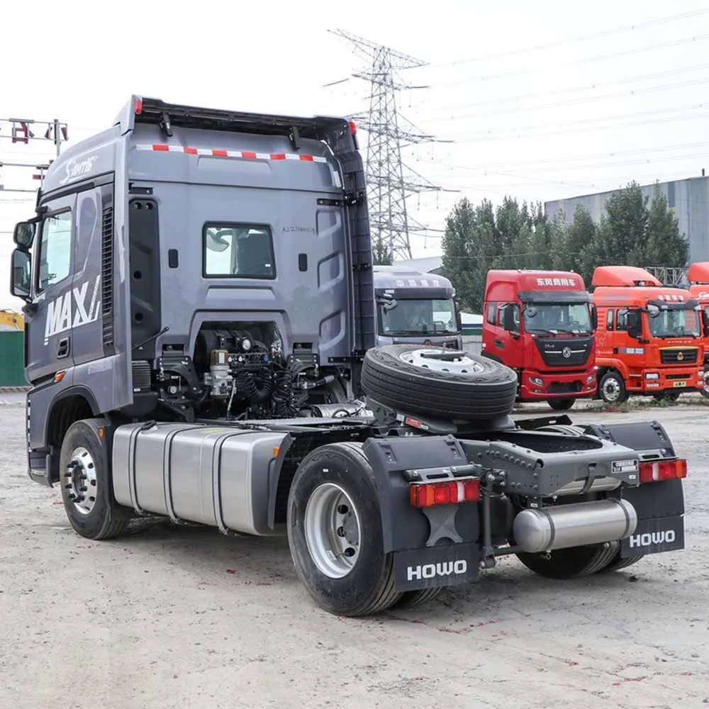 High Quality Sinotruk Howo MAX Euro6 Tractor Truck 4*2 6Wheel Diesel Engine Heavy Truck Head With Air Suspension supplier