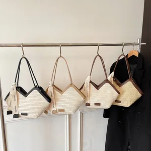 New Trend Fashionable Large Capacity Bucket Lady Handbag Tote Messenger Bags for Girls