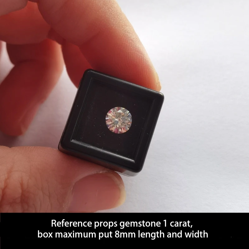 Wholesale Custom Jewelry Boxes with Logo Gemstone and Loose Diamond Display Custom Jewelry Display Box