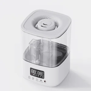 Custom Bedroom Desktop Air Humidifier 4L Portable Low Noise Smart Mist Humidifier for Bedroom Office Use