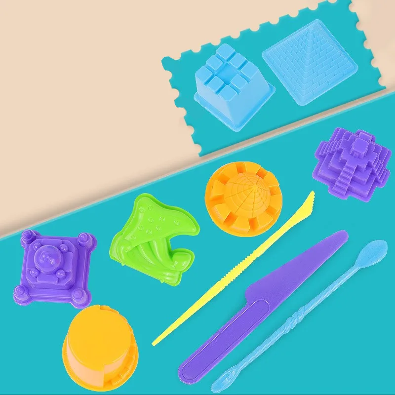 Образовательные нетоксичные игрушки по индивидуальному заказу легко Моделируемые игровой песок оптом детский набор «сделай сам» Космический волшебный