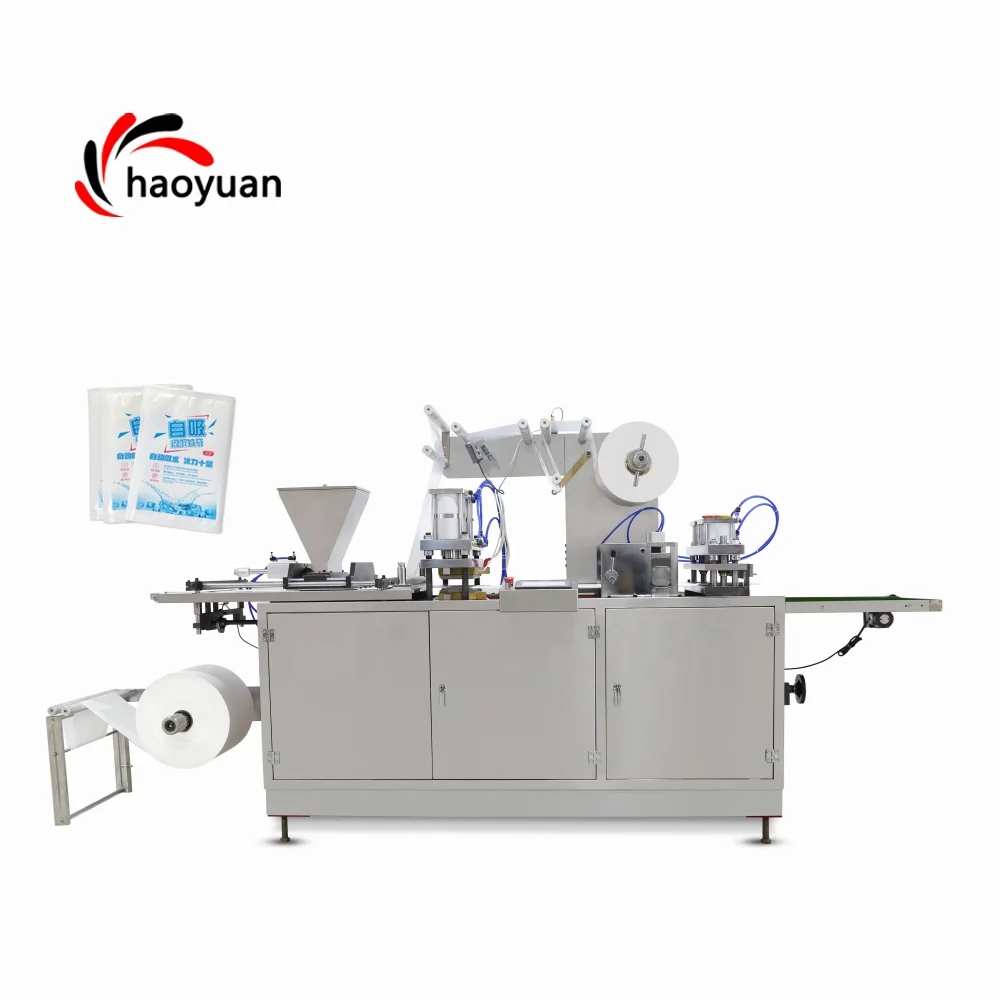 Vollautomatische biologische Eispackerzeugnispaketiermaschine Eissack Vielfunktionsverpackungsmaschine HY-330B Haoyuan