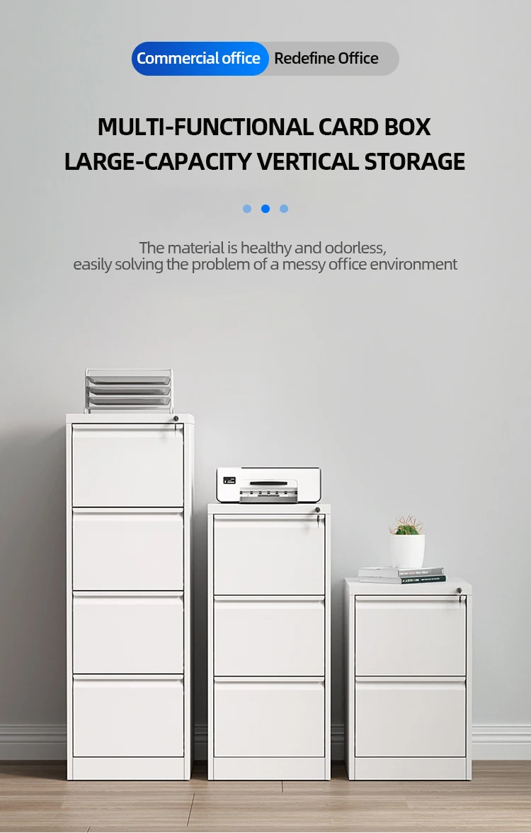 2/3/4-Tier Expandable Pull-Out Drawer Cabinet Multi-Scene Application Organizer for Filing Cabinets factory