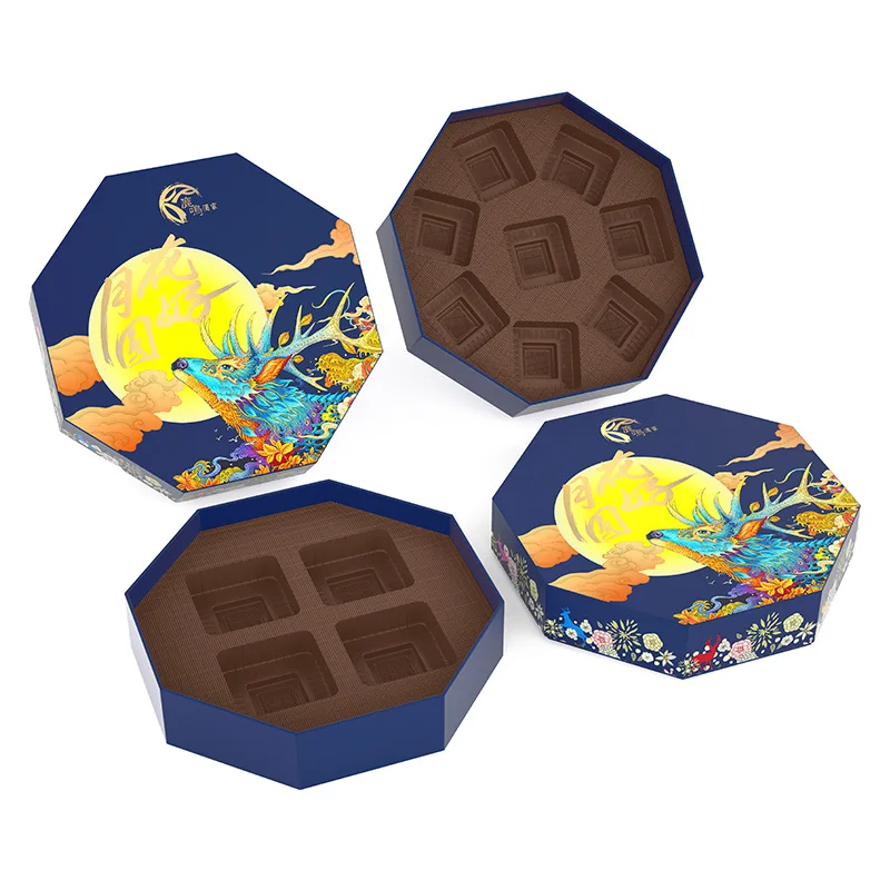 OEM DIY Wholesale Shipping Gift Mooncake Packaging Moon Cake Packing Box  Custom Logo Printed Luxury Mooncake Box Gift Wrap From Jerseyclubsoccer000,  $850.42