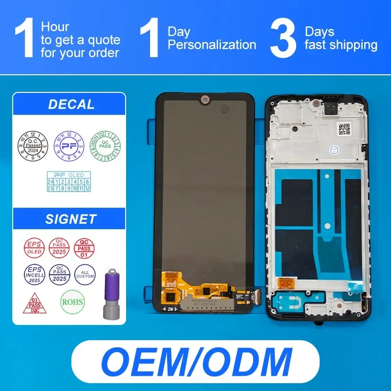 Pantalla De for Infinix Note 40 Pro Touch Screen Digitizer Assembly for Infinix Gt 20 Pro Smart 8 zero 30 Crown Lcd Replacement