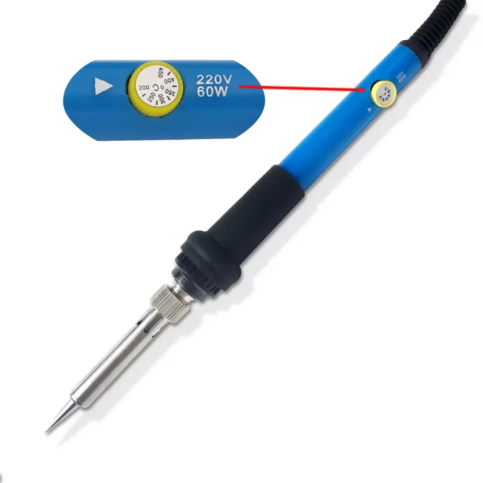 220v 110v 60W  Adjustable Temperature Soldering Iron Kit 9 Pcs Set  Welding Tool Electric Soldering Iron Kit