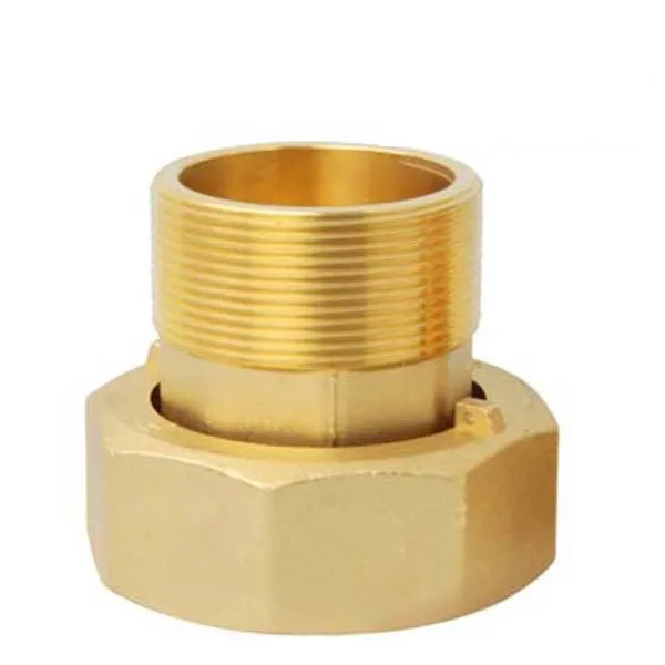 Brass water meter connection tails  Union connector various sizes High Quality 