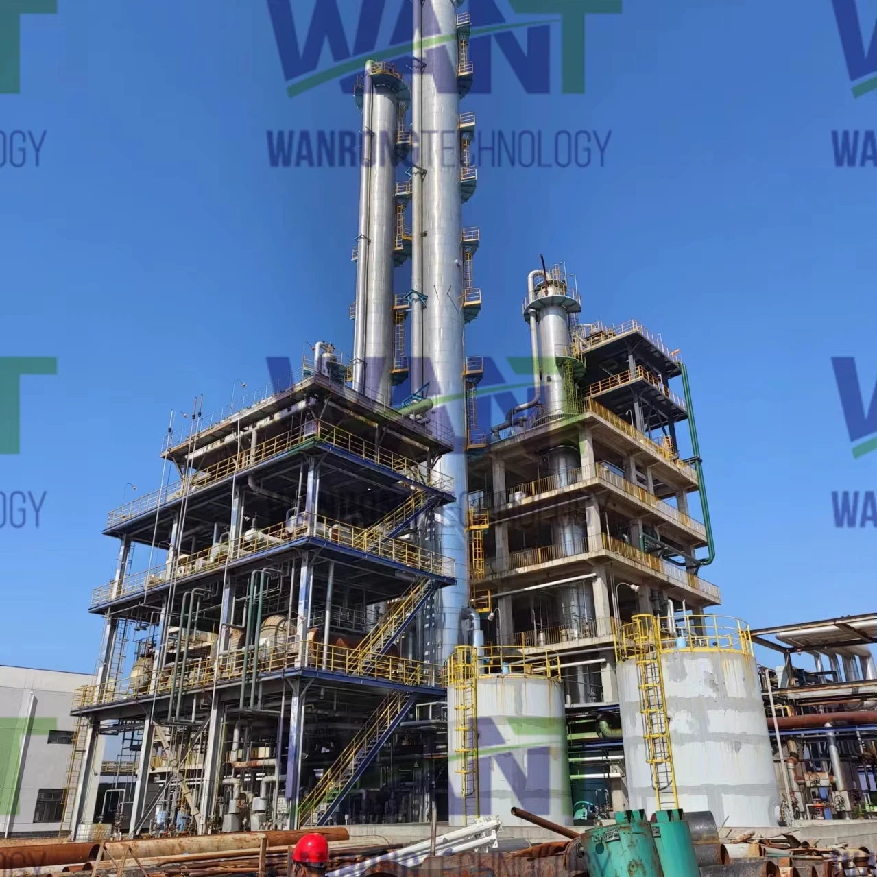 Waste Oil Refinery Distillation Plant Pyrolysis Oil to diesel Distillation Plant