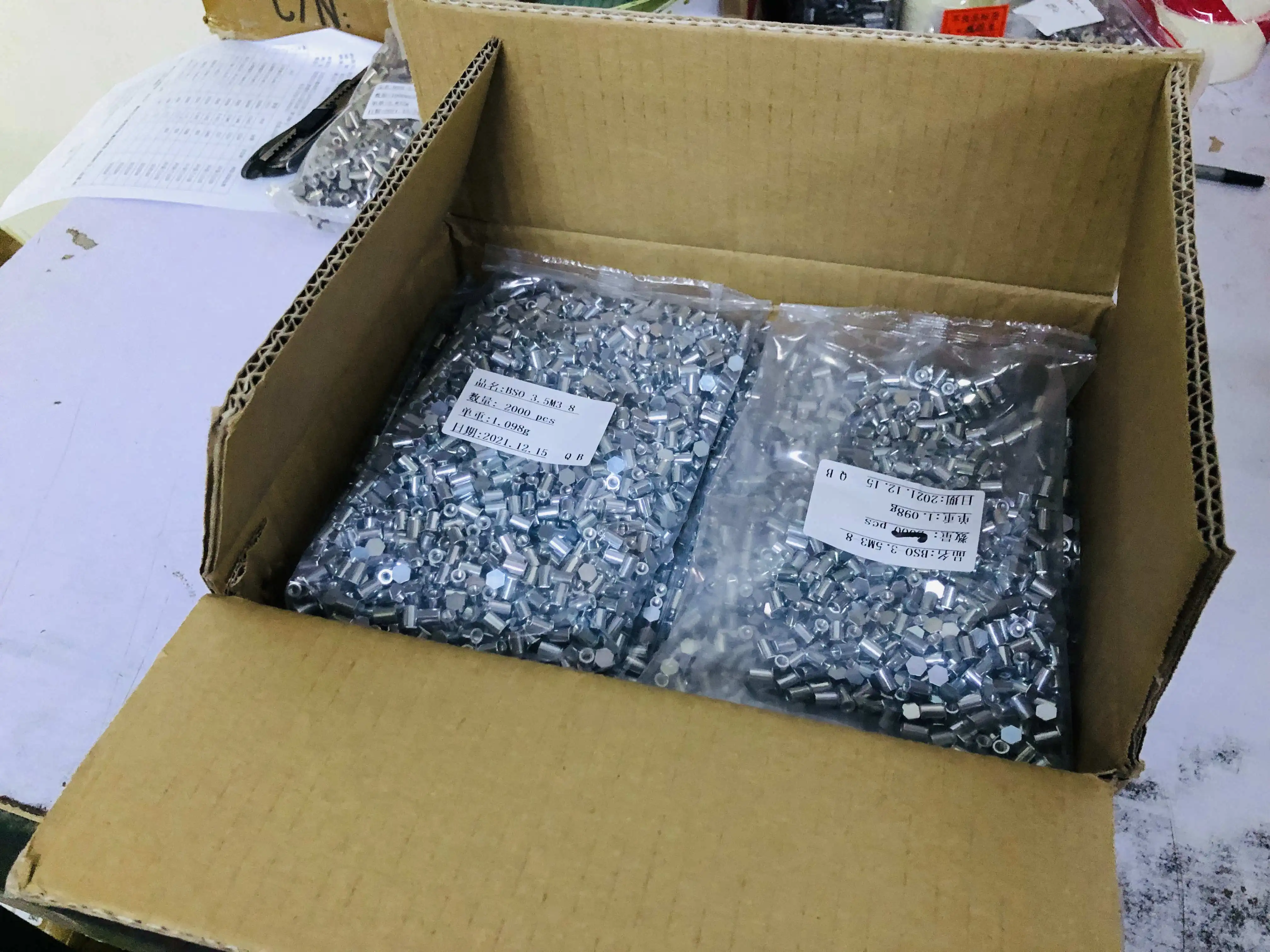 Factory Supplier Open Type Customized Length Coller Aluminum Open End