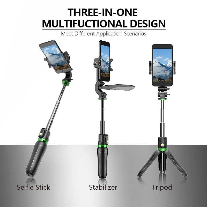 Выдвижная Беспроводная селфи-Палка с дистанционным управлением стабилизатор складной штатив с дистанционным управлением стабилизированный штатив