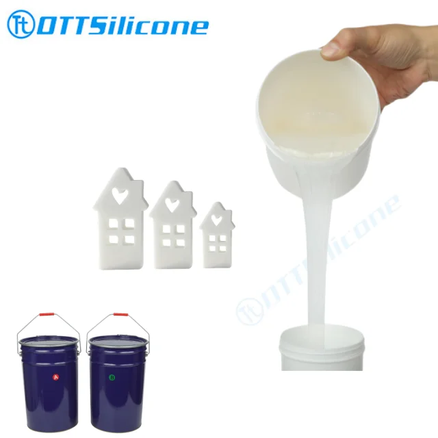 Soft Silicone Rubber to make Concrete/Stone Mold Liquid RTV-2 Silicone