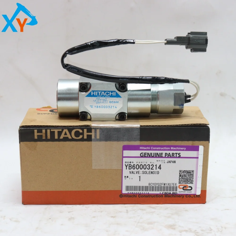 Hitachi ZW220 ZW250 ZW180-6 Orijinal Solenoid Vana YB60003214