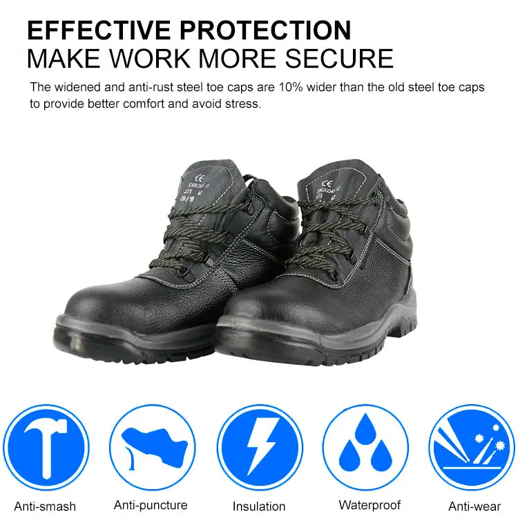 Botas De Seguridad Para Minería Para Hombre,Protección Industrial Con Punta  De Acero Transpirable,Venta Al Por Mayor - Buy Botas De Seguridad Con  Puntera De Acero,Botas De Seguridad Para El Trabajo,Botas De Seguridad