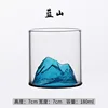 Montagna blu (7cm * 7cm)