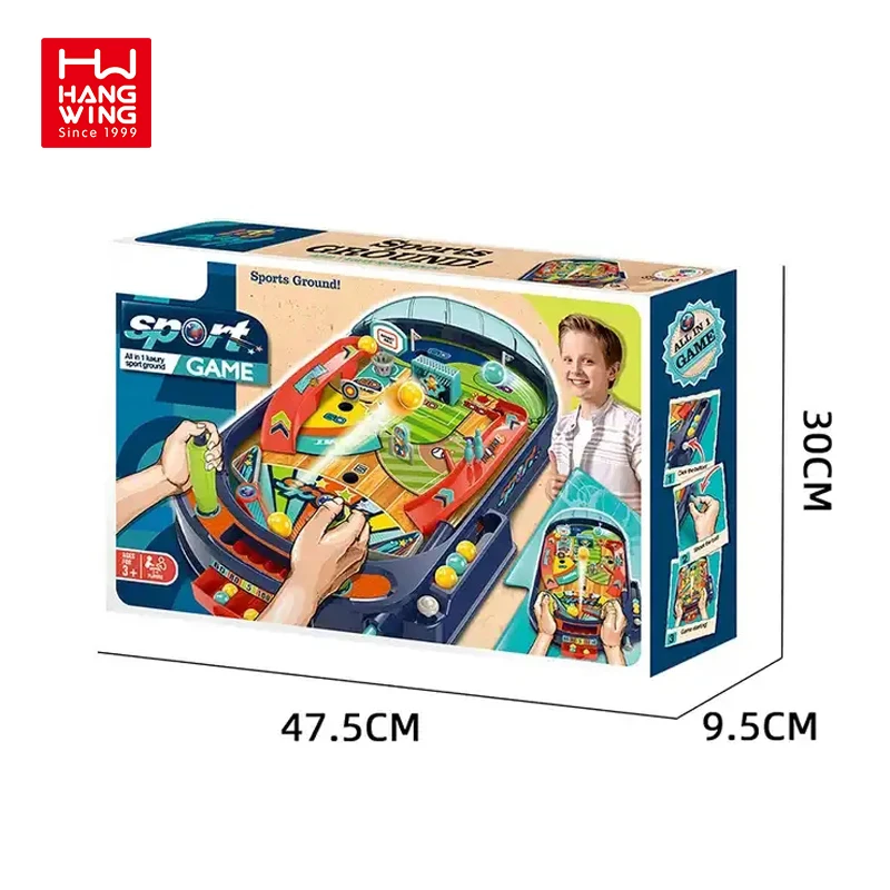 HW Desktop Sports Field Pinball Table Early Education Toy