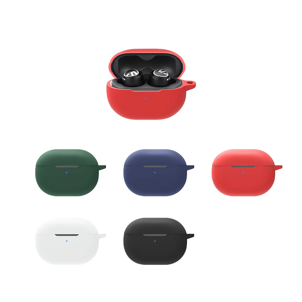 Free Sample for Soundpeats Free2 Classic Earbuds Wireless Headphones Accessories Silicone Rubber Silicone Protective Case Cover