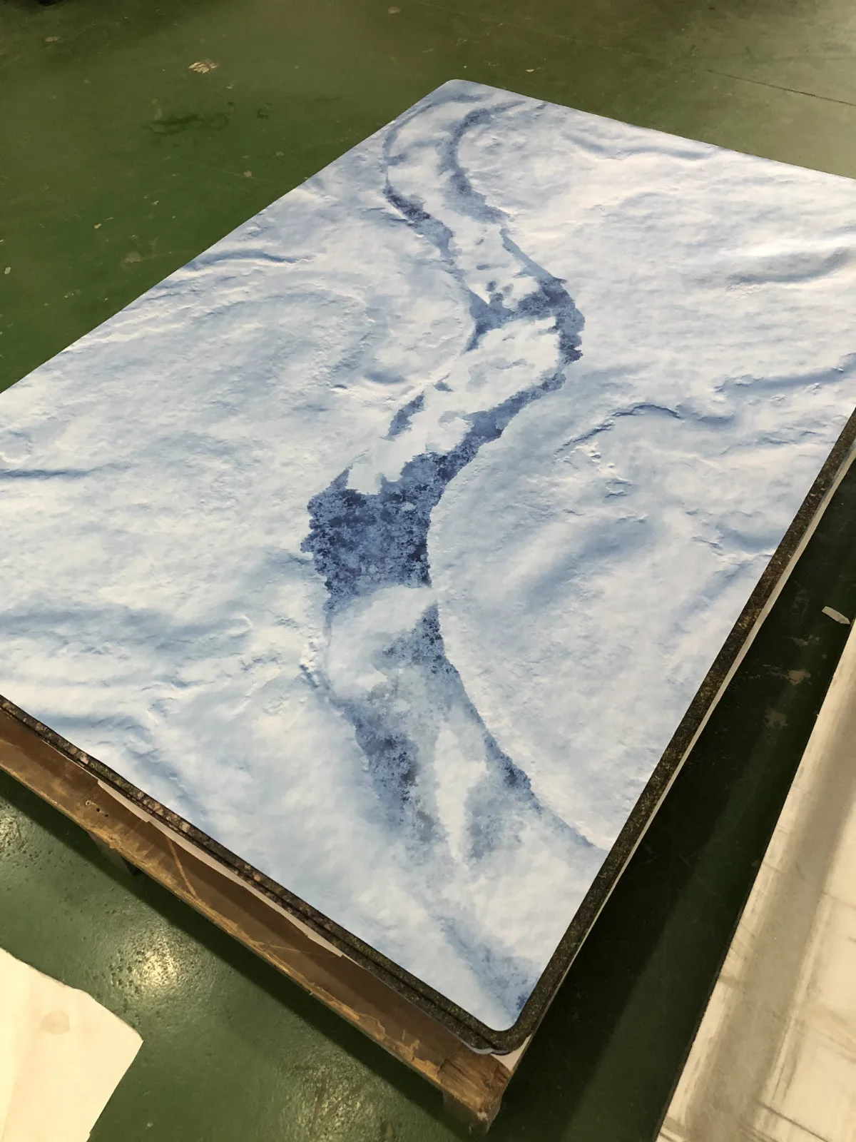 4x6' & 4x4' Neoprene Wargame Terrain Play Mat,Neoprene Battle Mat Table