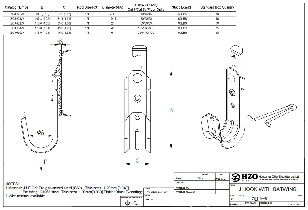 J Hook With Bat Wing Buy J Hook,Swivel J Hook,Metal J Hook Product on